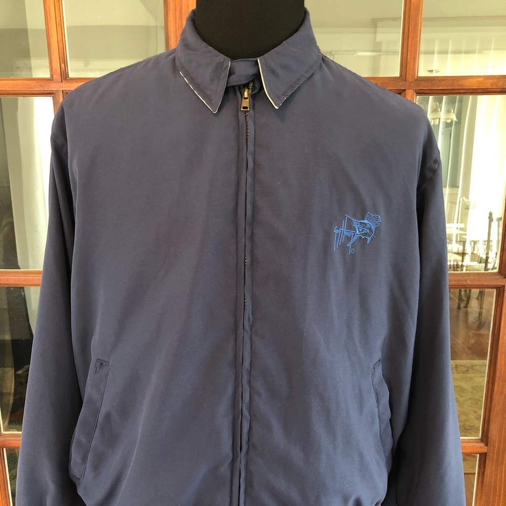 Guy Harvey Marlin Fishing Windbreaker Jacket